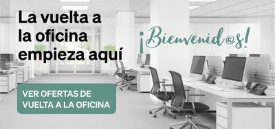 VUELTA A LA OFICINA CON DESCUENTOS EN MOBILIARIO DE OFICINA